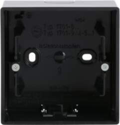 ABB Mounting Box 1-gang anthracite -