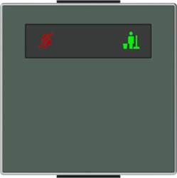 ABB Rocker DND/MUR symbol for Switch/push