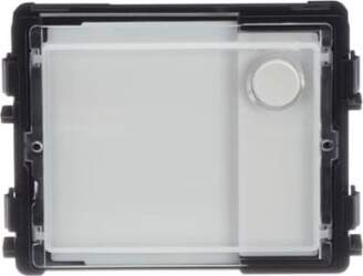 ABB Round pushbutton module, 1, white