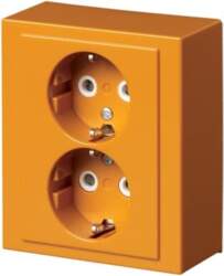 ABB Socket outlet 16 A Orange