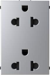 ABB Socket outlet EU/US 2P+E Without