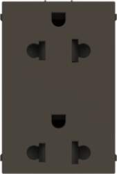 ABB Socket outlet EU/US 2P+E Without