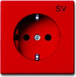 ABB Socket Outlets red - Basic55