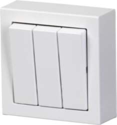 ABB Switch Rocker/button, Off switch 3x1-pole