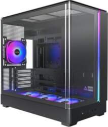 Case MONTECH micro ATX/Mini-ITX Black Midi