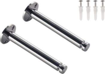 Deflector for wire system, chrome, 2