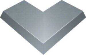 Hager blind lid ext. corner 90°