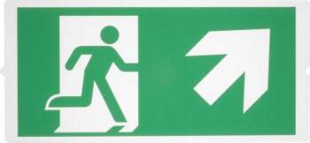 PICTOGRAM FOILS, for P-LIGHT emergency exit
