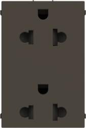 ABB Socket outlet EU/US 2P+E Without