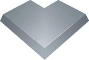 Hager blind lid ext. corner 100EW