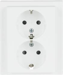 ABB SCHUKO® Double socket Safety Shutter