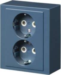 ABB Socket outlet 16 A Blue