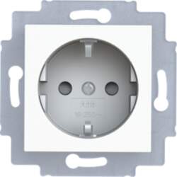 ABB Socket Outlets Without imprint white