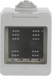 ABB Surface box 2-gang Grey -