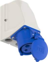 PCE CEE-wall mounted socket wiring through