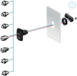 Schneider Electric Square lock insert 8mm