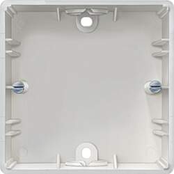 Siemens DELTA flaeche/Studio, titanium white Surface-mounting