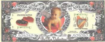 Četrpadsmit dolāri - Be My Valentin