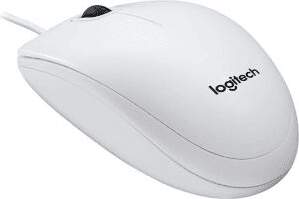 Mouse Logitech B100 wired USB WH