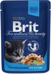 Brit Premium Chicken Chunks Kitten 100