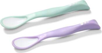 Bērnu elastīgās karotes violet-mint