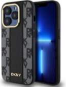 DKNY PU Leather Checkered Pattern Magsafe
