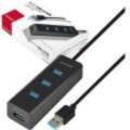 - Axagon HUE-S2BL USB3.0 CHARGING