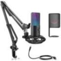 - FIFINE RGB, USB MICROPHONE BUNDLE