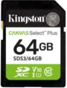 Kingston 64GB SDXC Canvas Select Plus