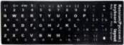 - iLike Keyboard Stickers ENG white
