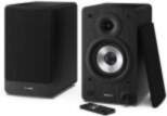 Sharp CP-SS30 Bookshelf Speakers, Black
