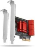- Axagon PCIe Controller 6x SATA