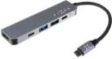 - fixed | 5-port USB-C HUB