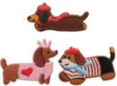 - TFO Patch dachshund 3pcs set