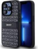 DKNY PU Leather Repeat Pattern Tonal