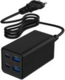 GEMBIRD CHARGER USB UNIVERSAL 4P 65W