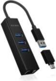 - Raidsonic 4 Port Hub with