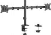 GEMBIRD Monitora stiprinājums Adjustable Desk 2-display