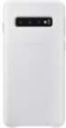Samsung Galaxy S10 Leather cover White