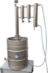 Tradicionāls `Pot-Still` destilators 50L ar kondensatoru