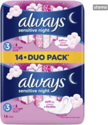 Always Sensitive Night 14ml