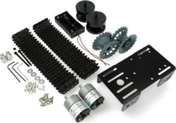 Dfrobot Black Gladiator - tracked chassis