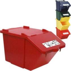MEVA Double-deck waste sorting container -