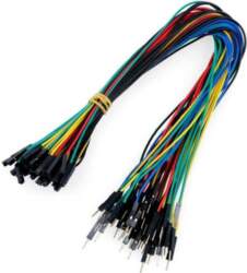 Oem Connecting cables socket-pin 30cm colored