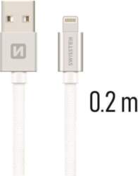 Swissten Textile Fast Charge 3A Lightning