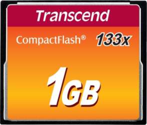 Transcend 1 GB CF 133x CompactFlash