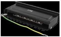 DELTACO Patch Panel, 8xRJ45, Cat6a, Wall