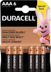Duracell Basic AAA/LR3 blister 6pcs