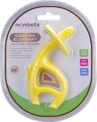MOMBELLA teether DANCING ELEPHANT, lemon, 3