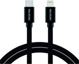 Swissten Textile II USB-C - Lightning